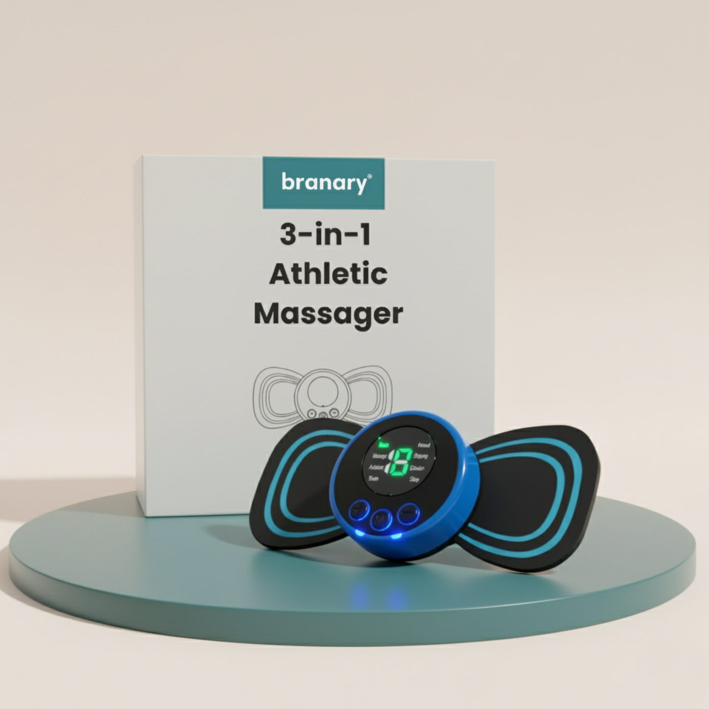 3-in-1 athletic massager